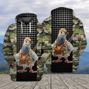 Funny Dove Hunting All Over Print Shirt