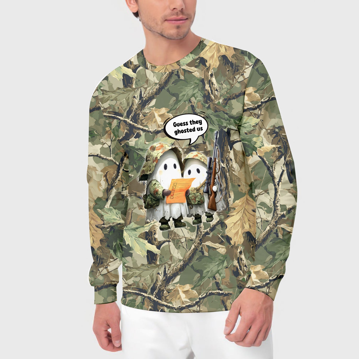 Funny Ghost Hunters Un-boo-lievable All Over Print Shirt