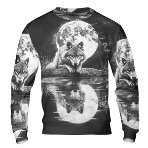 Mystical Wolf Art All Over Print Shirt