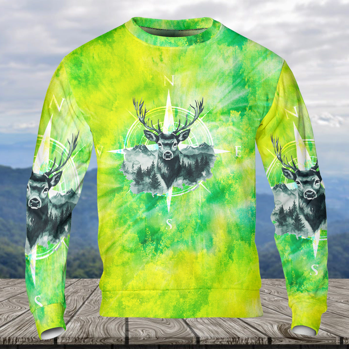 In The Forest Embrace, I Lose My Thoughts And Uncover My Spirit All Over Print Shirt