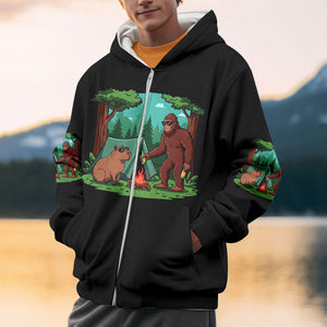 Life is Better When You're Camping With Friends All Over Print Shirt