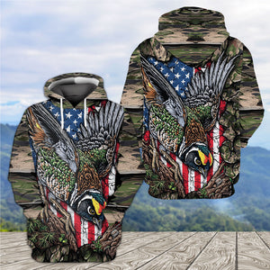 Quail Perched On The Rock All Over Print Shirt