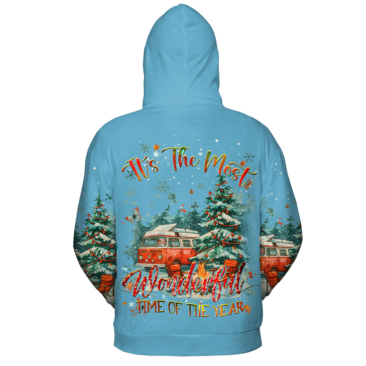 It’s The Most Wonderful Christmas Camping All Over Print Shirt