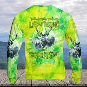 In The Forest Embrace, I Lose My Thoughts And Uncover My Spirit All Over Print Shirt