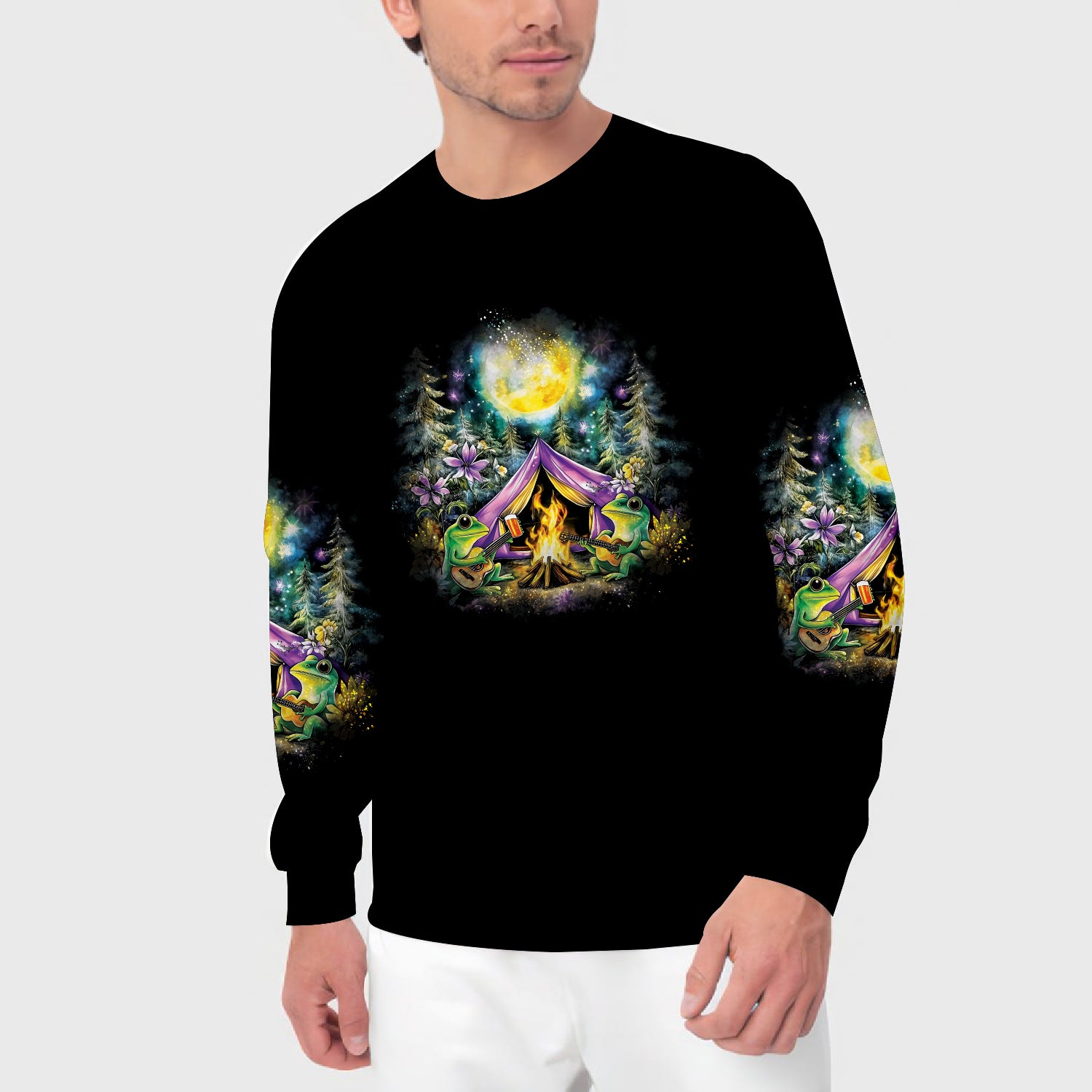 The Best Day Are Spent Camping All Over Print Shirt