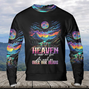 Heaven Is Under Our Feet As Well As Over Our Heads All Over Print Shirt