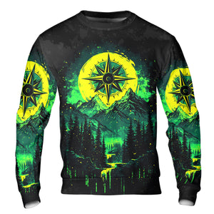Adventure Is Calling All Over Print Shirt