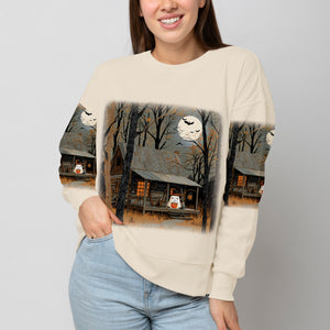 Boo & Candy Haunt Forest All Over Print Shirt