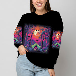Skull Tent Adventure All Over Print Shirt