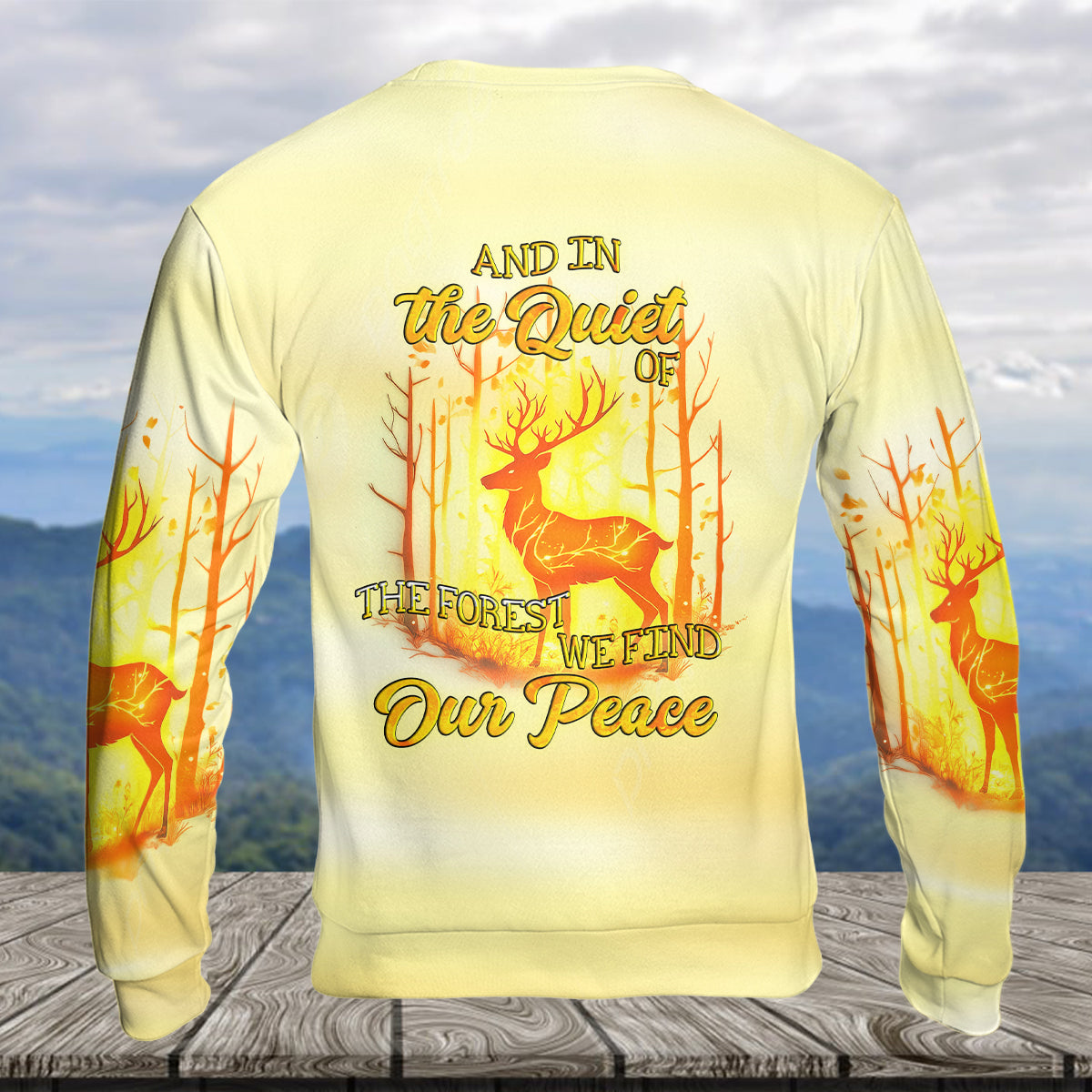And In The Quiet Of The Forest All Over Print Shirt