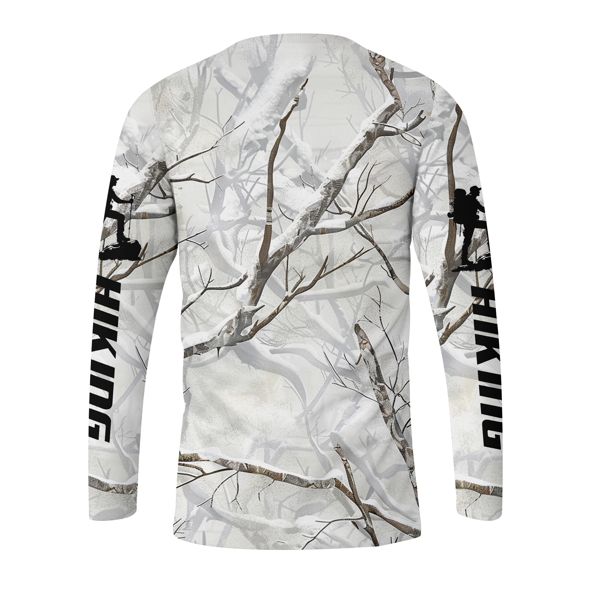 Hiking Winter Camo All Over Print Shirt