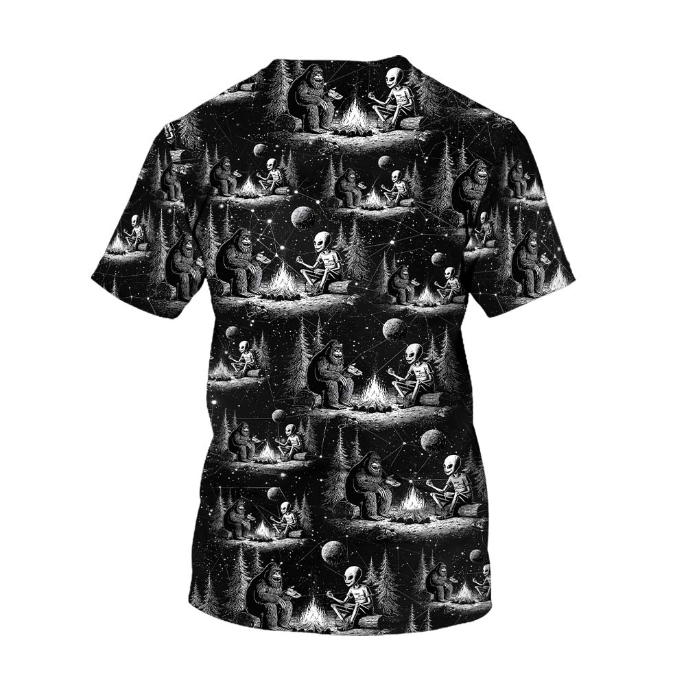 Campfire Conspiracies All Over Print Shirt