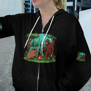 Life is Better When You're Camping With Friends All Over Print Shirt