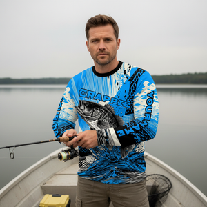 Custom Name Crappie Fish All Over Print Shirt
