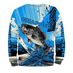 Custom Name Crappie Fish All Over Print Shirt