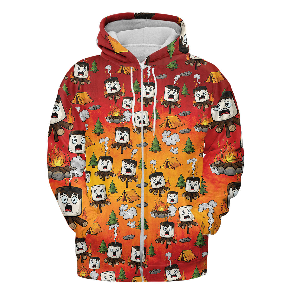 Burnt Marshmallow Dancing Party All Over Print Shirt