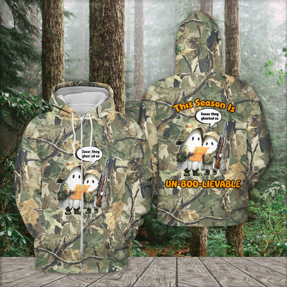 Funny Ghost Hunters Un-boo-lievable All Over Print Shirt
