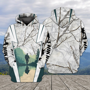 Hiking Winter Camo All Over Print Shirt