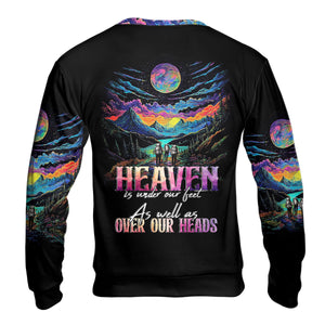 Heaven Is Under Our Feet As Well As Over Our Heads All Over Print Shirt