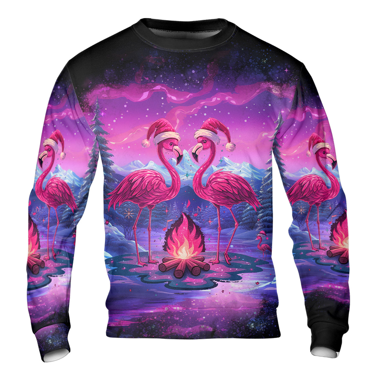 Neon Colorful Making Memories One Campfire At A Time All Over Print Shirt