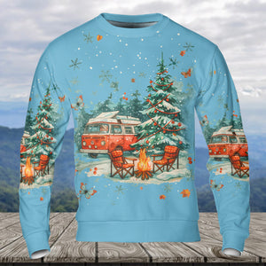 It’s The Most Wonderful Christmas Camping All Over Print Shirt