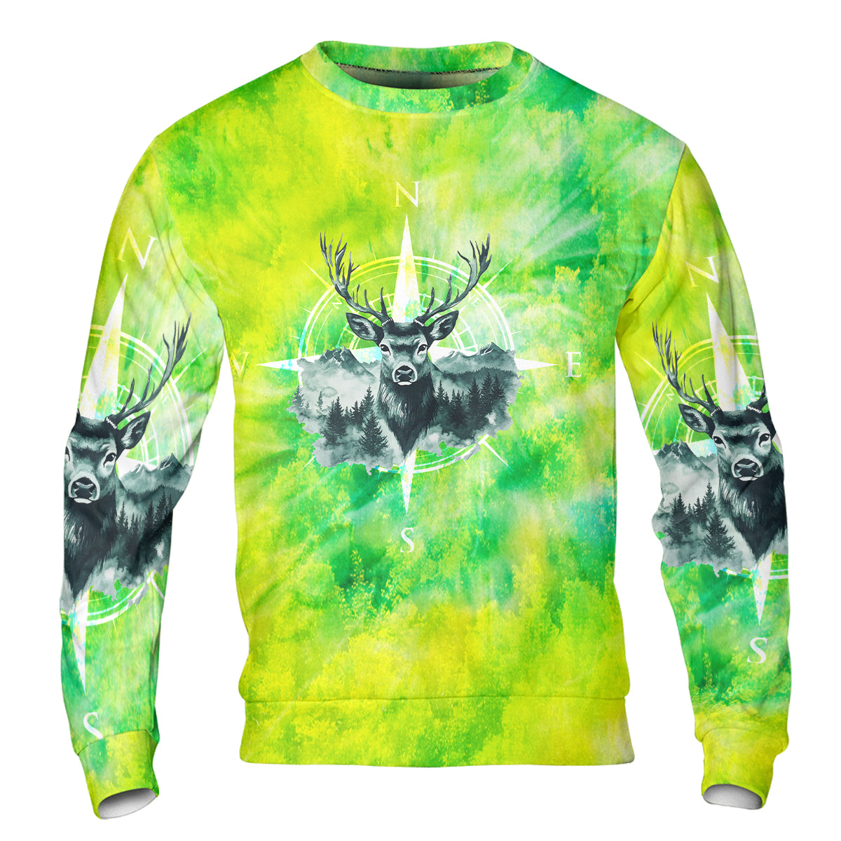 In The Forest Embrace, I Lose My Thoughts And Uncover My Spirit All Over Print Shirt