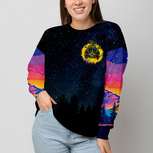 Camping No City Lights Just Campfire Nights All Over Print Shirt