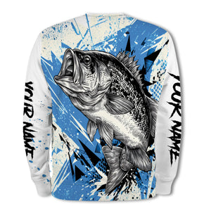 Custom Name Crappie Fishing Jersey All Over Print Shirt