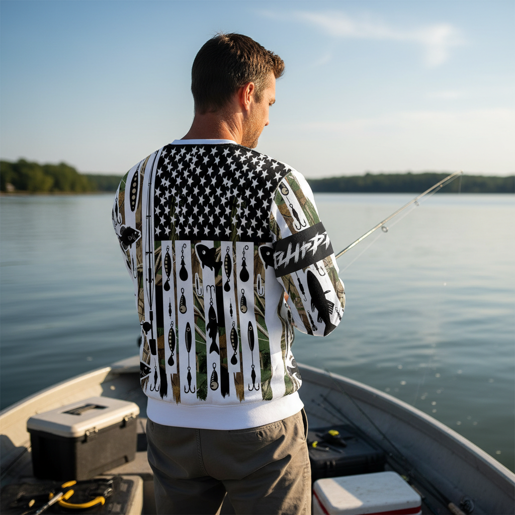 Custom Name Crappie Fish Black All Over Print Shirt