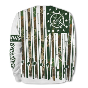 Custom Name Fishing Rods All Over Print Shirt
