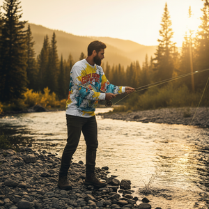 Fish Around And Find Trout Rainbow Trout All Over Print Shirt