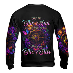 Live By The Sun Feel By The Moon All Over Print Shirt