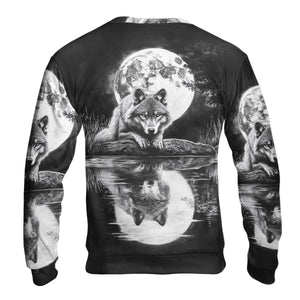 Mystical Wolf Art All Over Print Shirt
