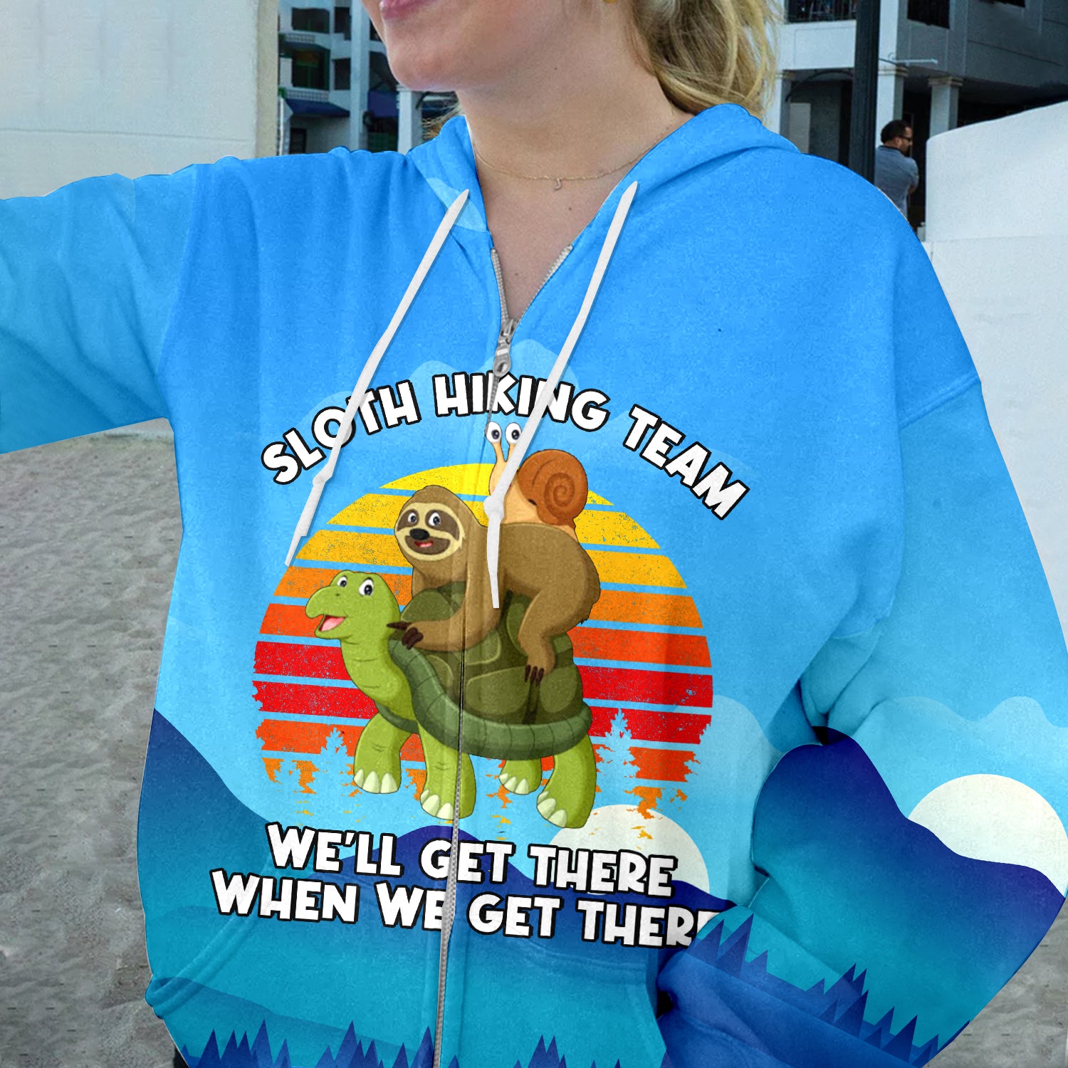 Funny Slow Hiking Team All Over Print Shirt