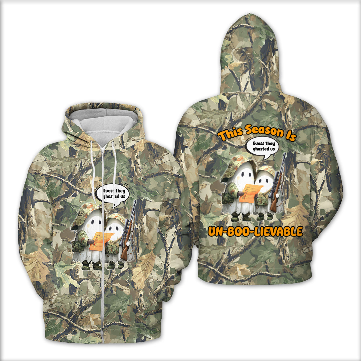 Funny Ghost Hunters Un-boo-lievable All Over Print Shirt