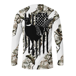 America Pheasant Hunting Camo All Over Print Shirt