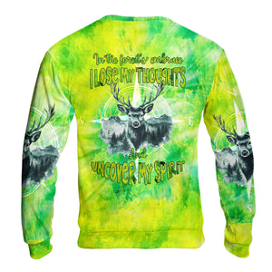 In The Forest Embrace, I Lose My Thoughts And Uncover My Spirit All Over Print Shirt