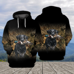 Duck Hunting With Dog All Over Print Shirt