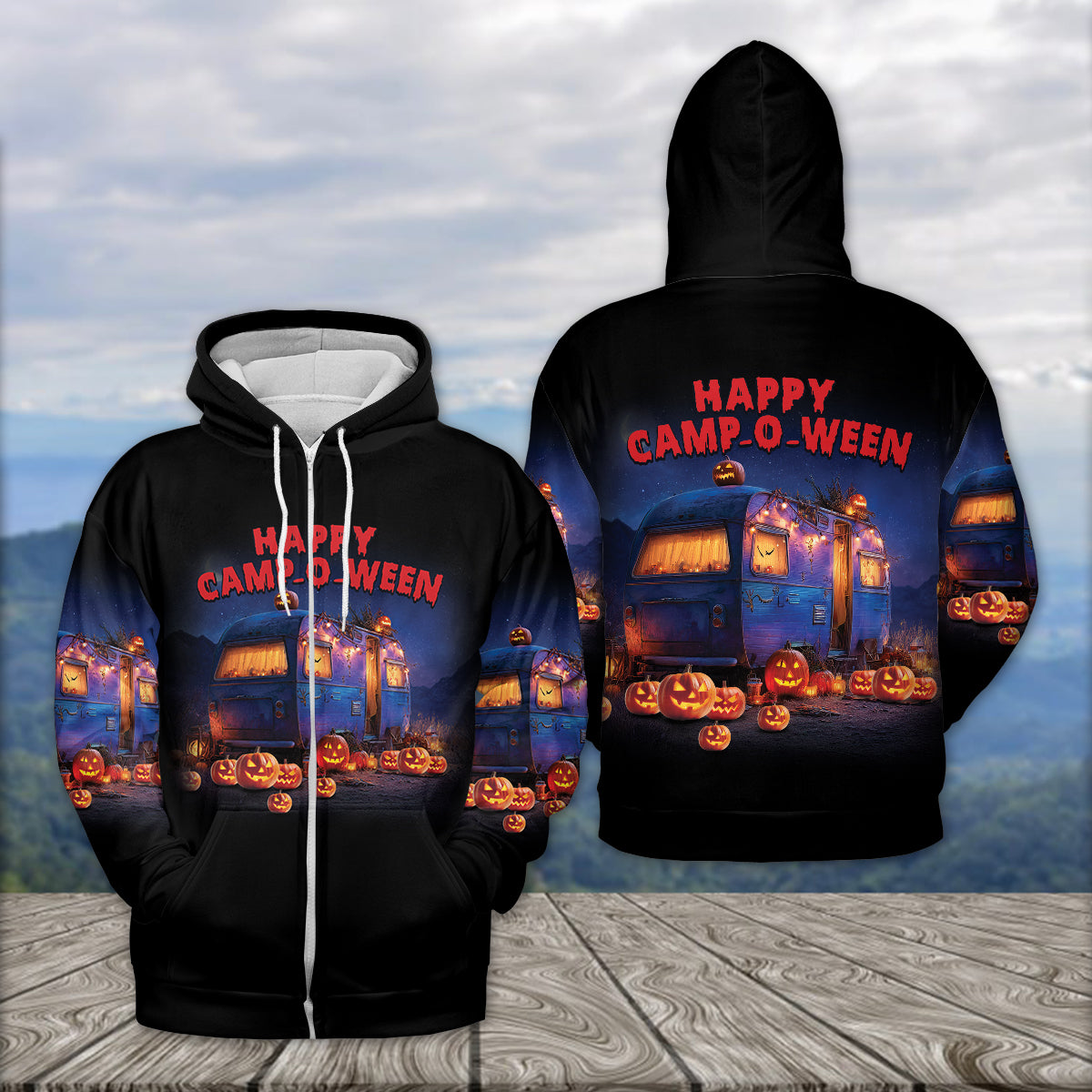 Happy Camp-O-Ween All Over Print Shirt