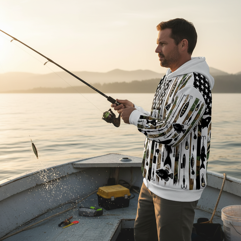 Custom Name Crappie Fish Black All Over Print Shirt