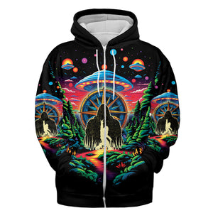 Bigfoot Mountain Adventure All Over Print Shirt