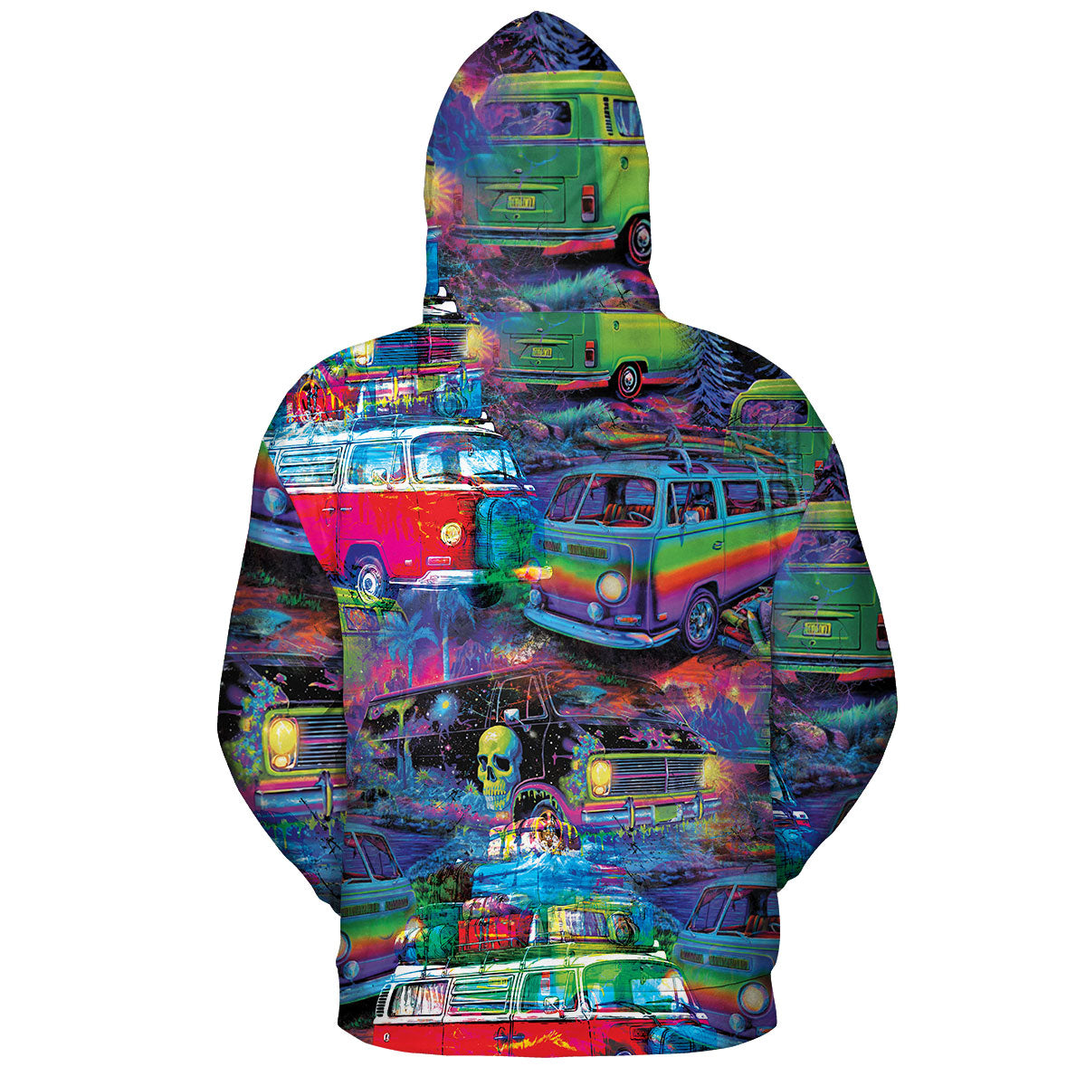 Retro Van Funny All Over Print Shirt