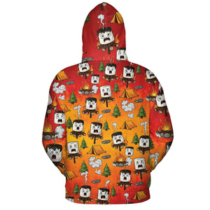 Burnt Marshmallow Dancing Party All Over Print Shirt