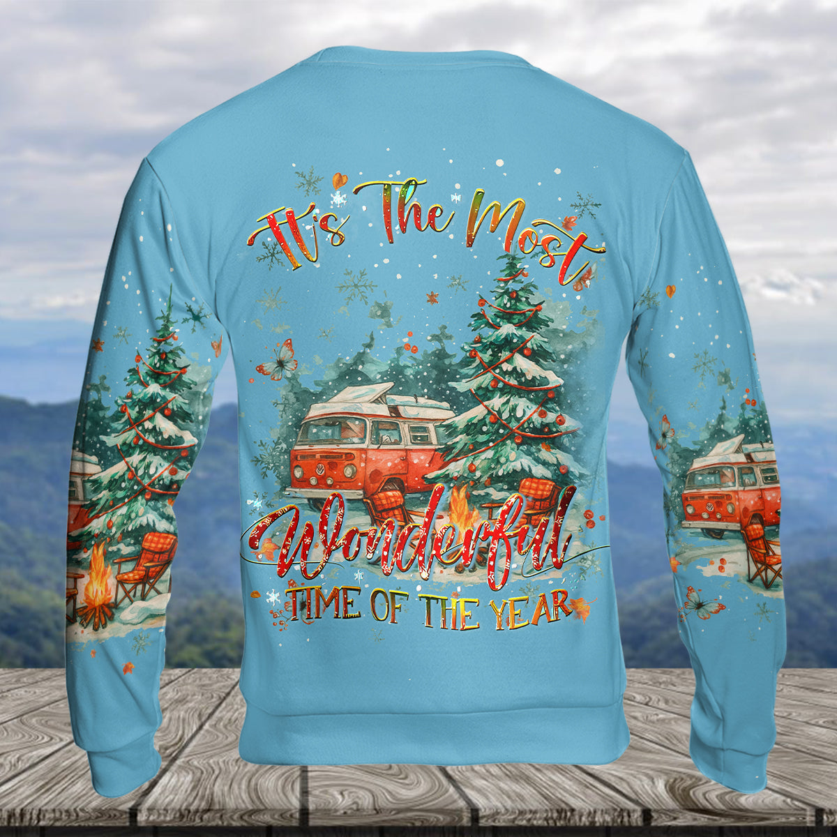 It’s The Most Wonderful Christmas Camping All Over Print Shirt