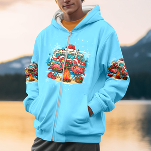 Blue Making Memories One Campfire At A Time All Over Print Shirt