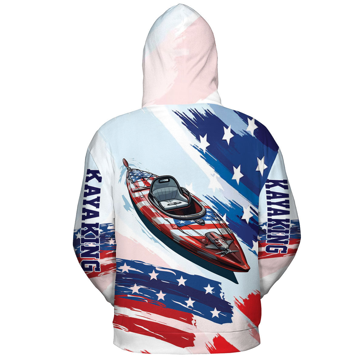 Custom Name Kayaking America All Over Print Shirt