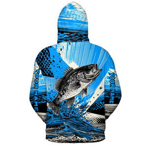 Custom Name Crappie Fish All Over Print Shirt