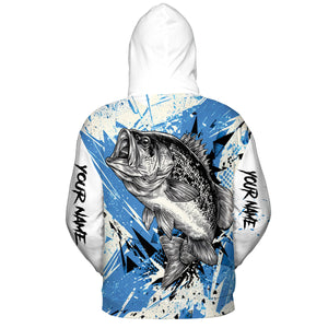 Custom Name Crappie Fishing Jersey All Over Print Shirt