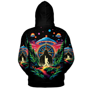 Bigfoot Mountain Adventure All Over Print Shirt