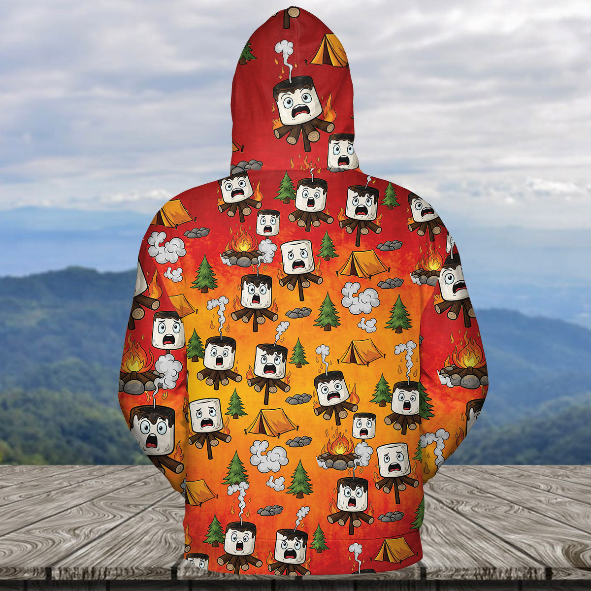 Burnt Marshmallow Dancing Party All Over Print Shirt